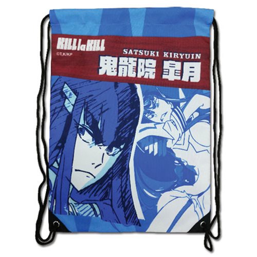 Kill La Kill Satsuki Kiryuin Drawstring Bag